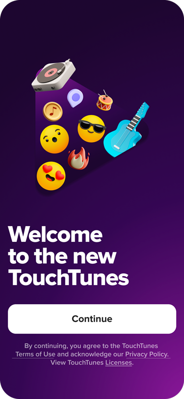 TouchTunes app